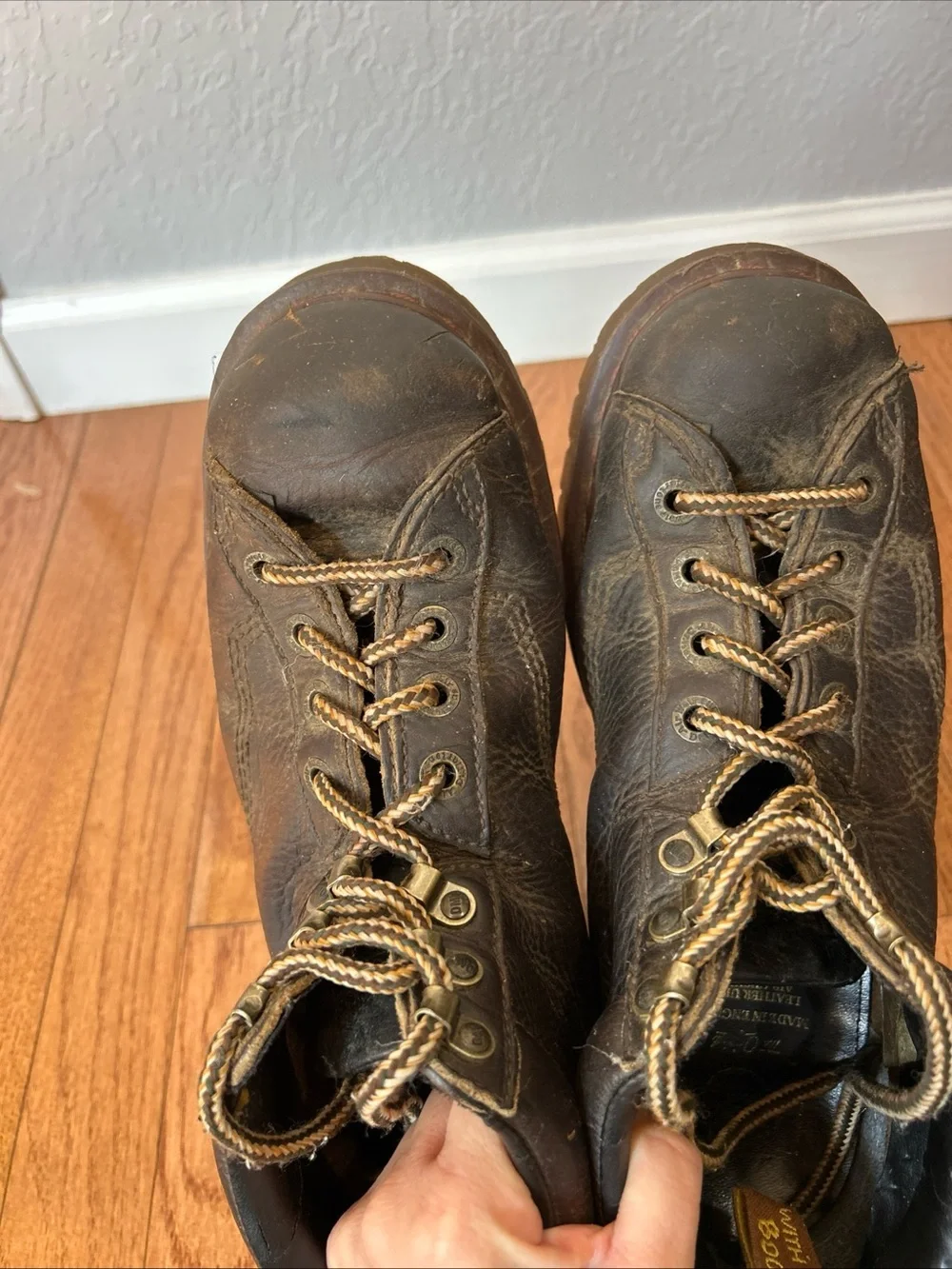 Dr. Martens Air Wair Work Boots Ankle Men’s Size 10 Brown